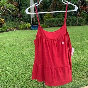 NWT Loft Red Camisole / Tank Size M